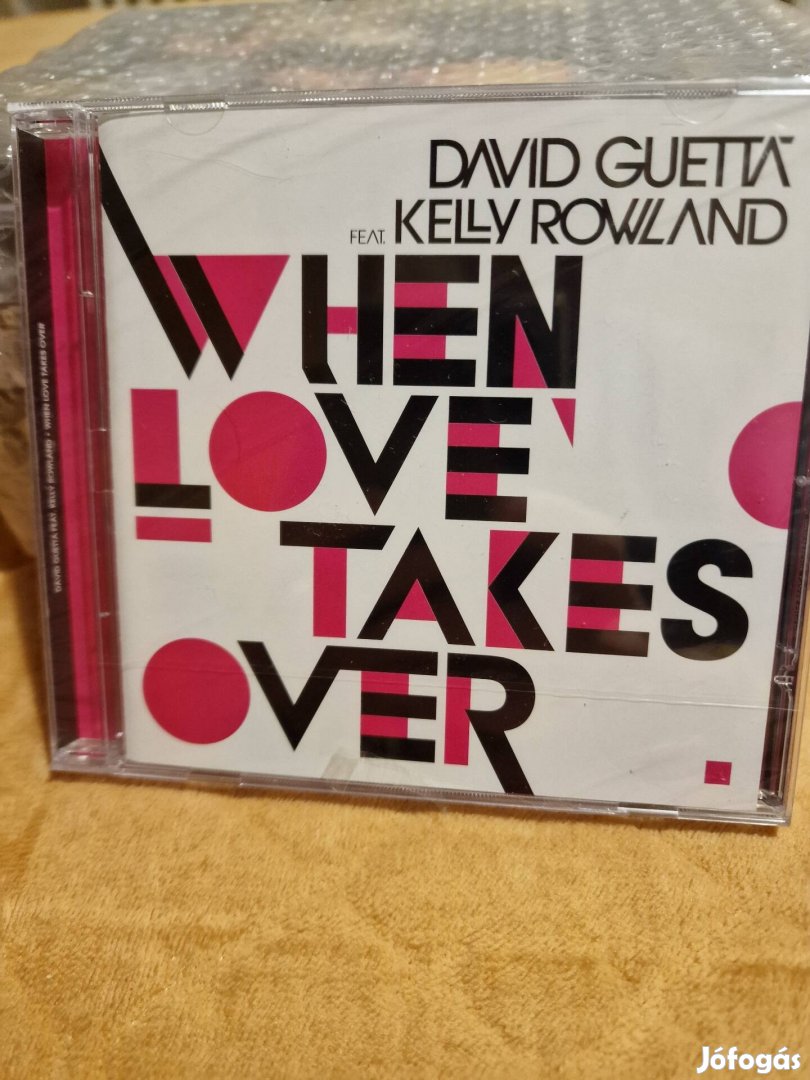 David Guetta: When Love Takes Over Maxicd (Bontatlan)