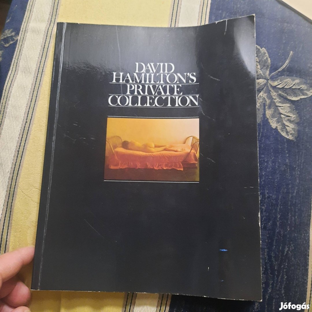 David Hamilton fotógyűjteménye,könyvben eladó