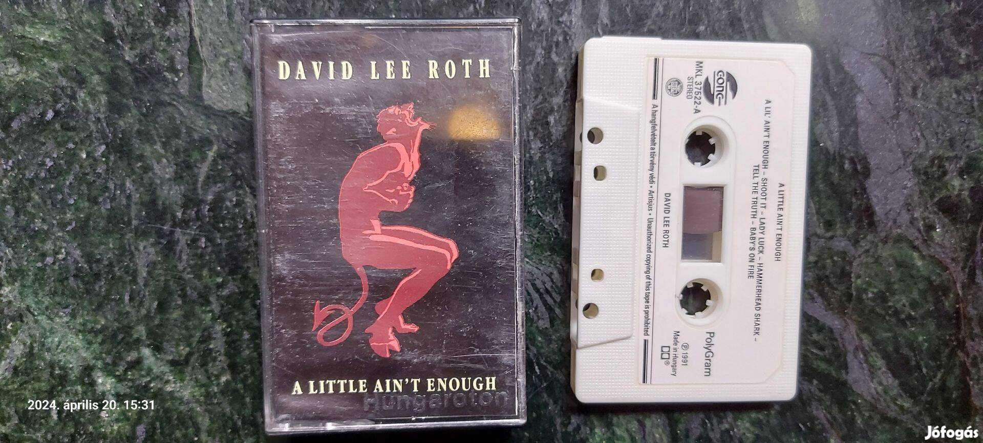 David Lee Roth /Van Halen kazetta
