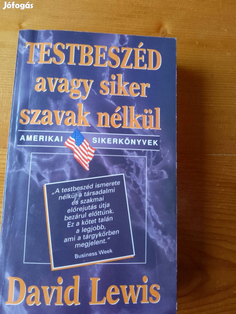 David Lewis Testbeszéd avagy siker szavak nélkül / Könyv