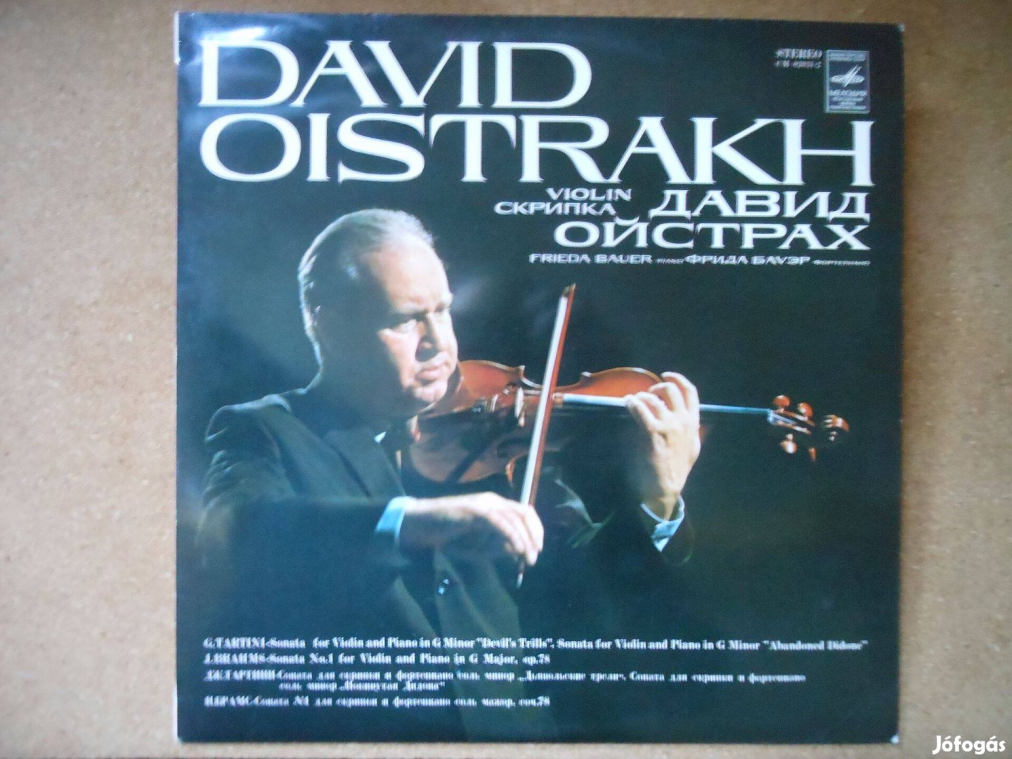 David Oistrakh Melodiya LP eladó