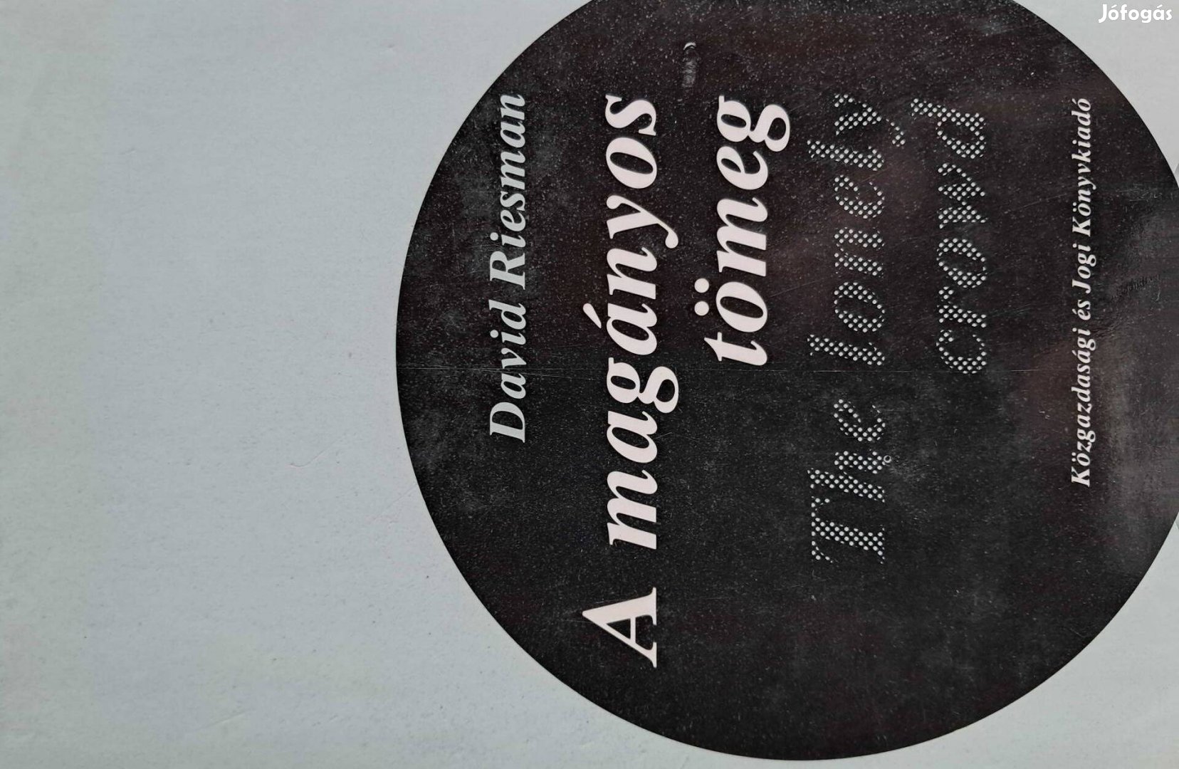 David Riesman A Magányos Tömeg