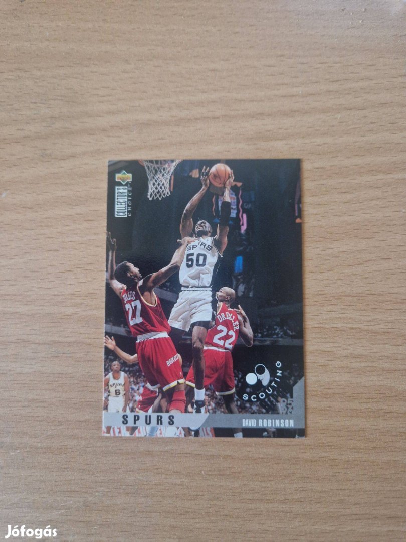 David Robinson Collectors Choice 1995-96 Scouting 344