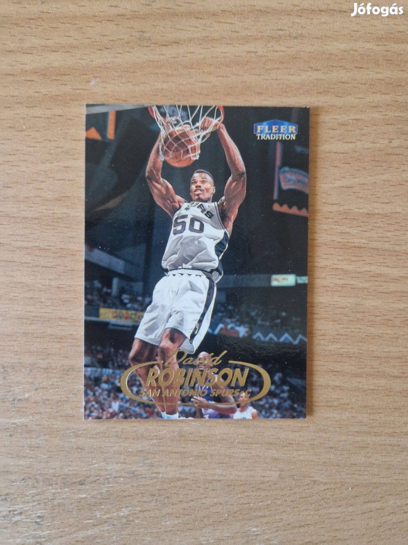 David Robinson Fleer 1998-99 50 kosaras kártya