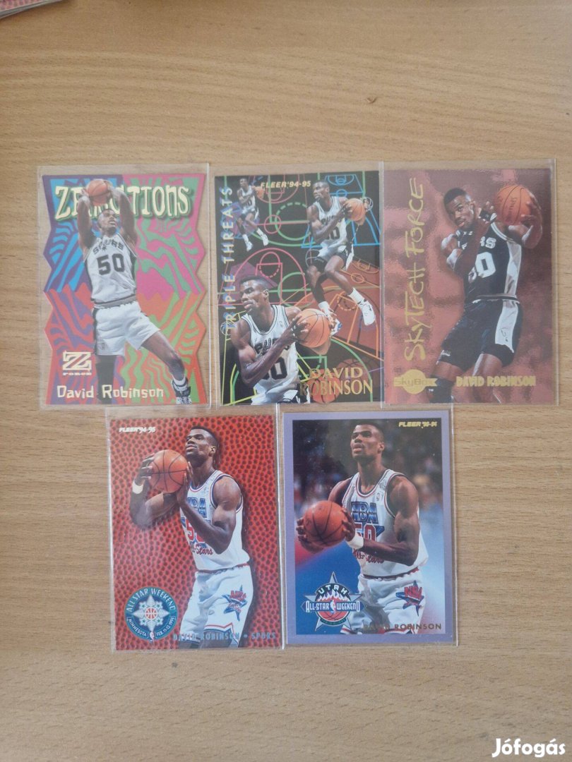 David Robinson kosaras kártyák 5db