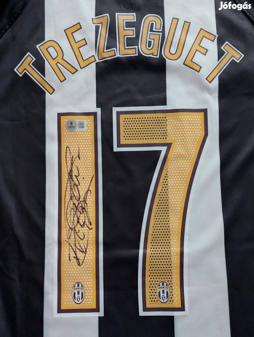 David Trezeguet Juventus dedikált mez