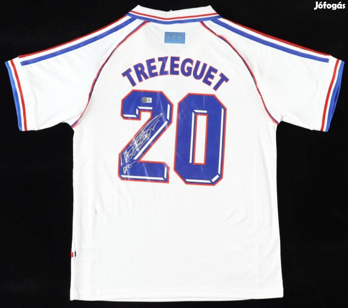 David Trezeguet dedikált 1998 VB mez