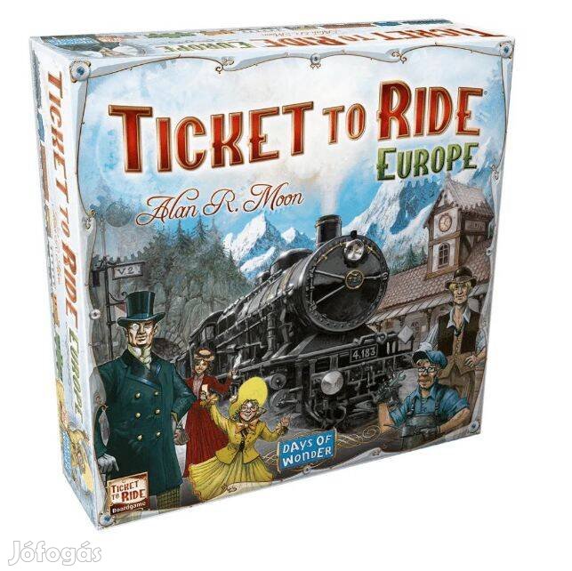 Days Of Wonder Ticket to Ride Europe - vasúti játék