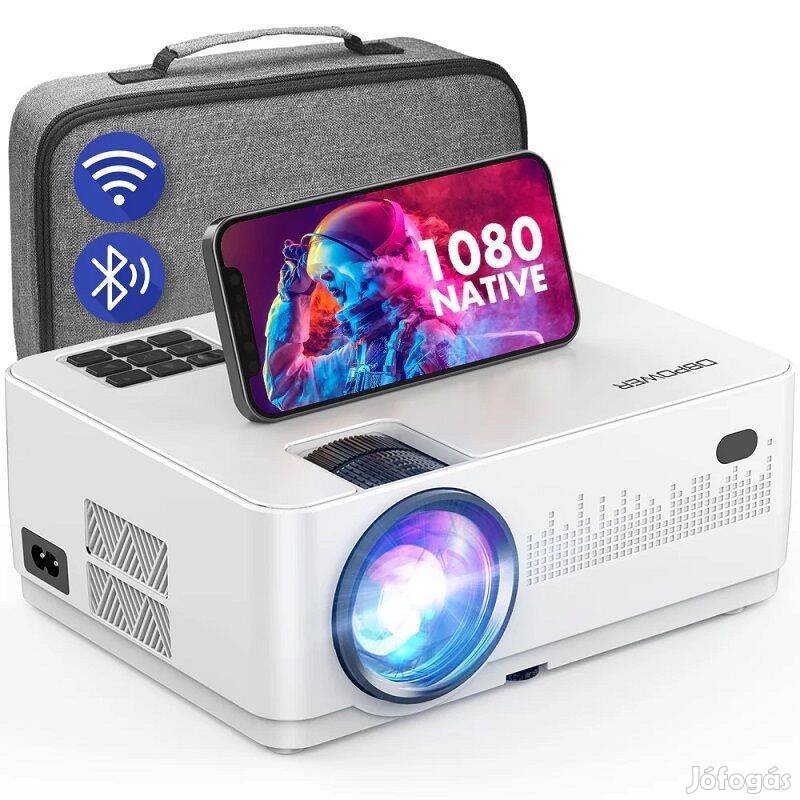 Dbpower L23 hordozható Fullhd projektor távirányítóval