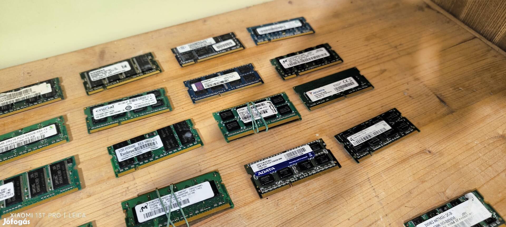 Ddr1/ddr2/ddr2 laptop memóriák 