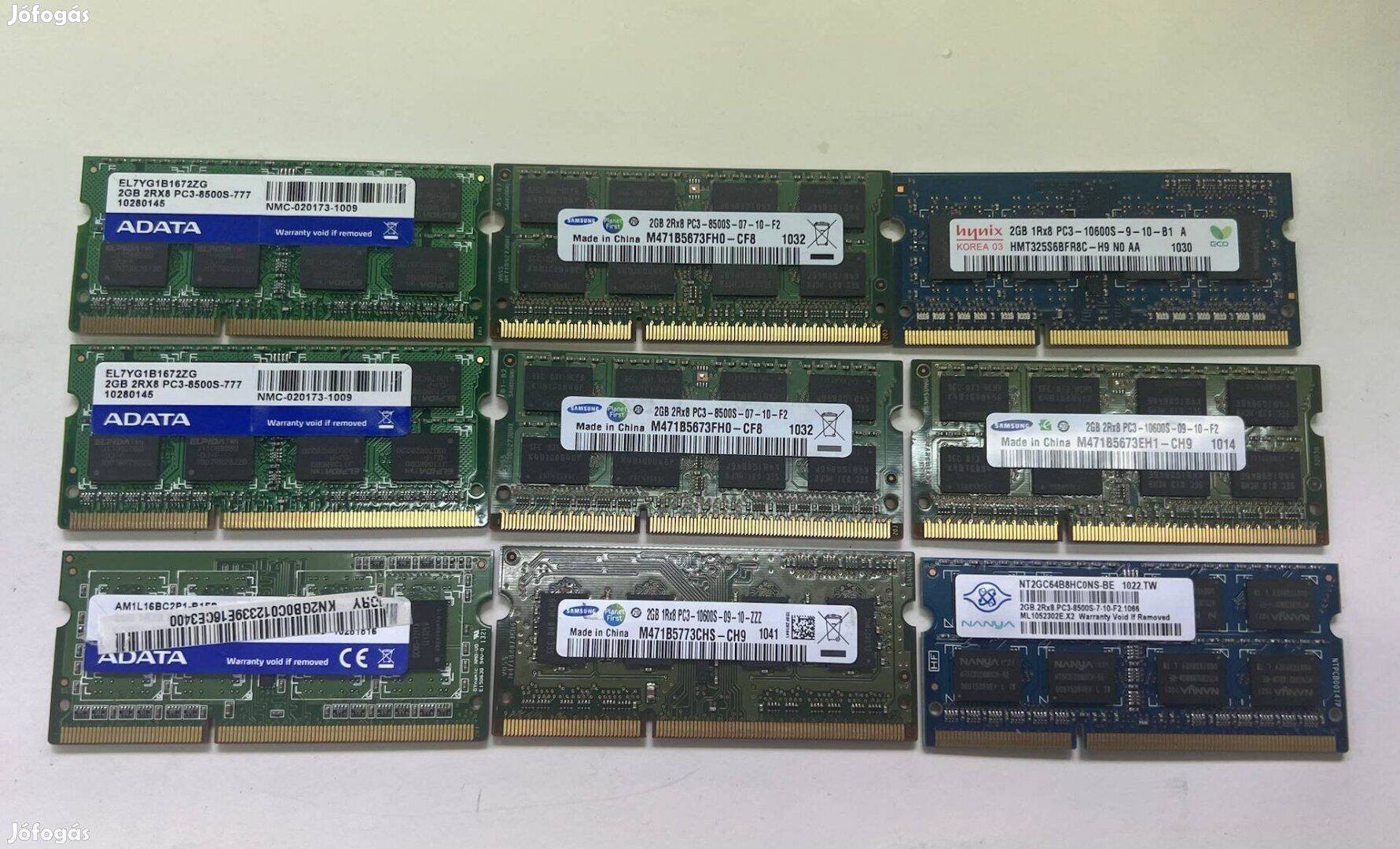 Ddr3 pc3 8500 1066 12800 2gb