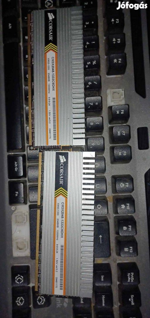 Ddr 3 ram 2× 2 gb 