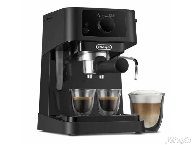 DeLonghi EC230.BK Stilosa 1100W 15 bar presszókávéfőző, espresso kávé