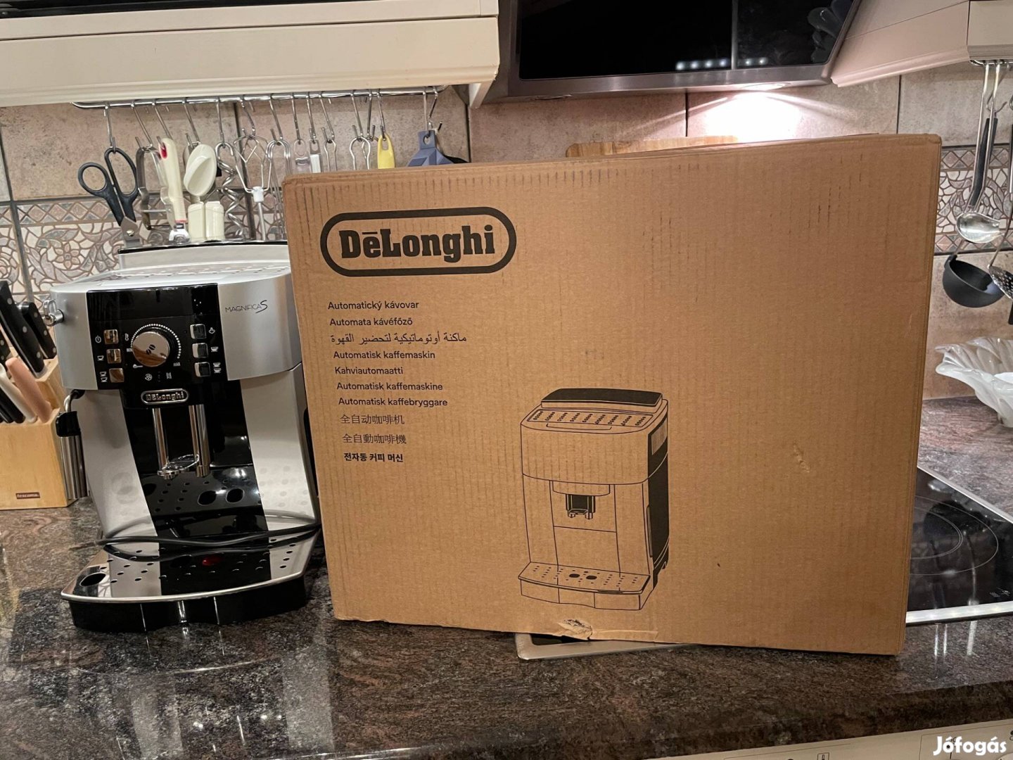 DeLonghi automata kávéfőző, 2024 májusában vásárolt