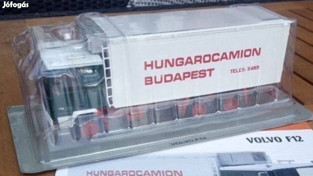 De Agostini 1/43-Volvo F12 Hungarocamion eladó