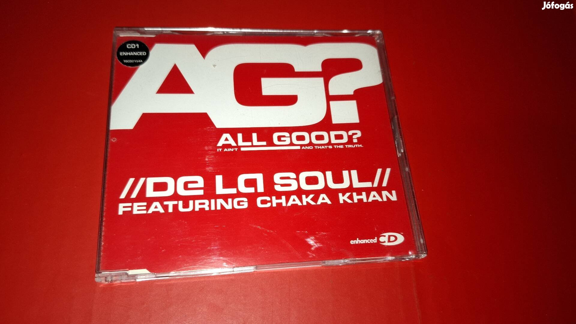 De La Soul feat Chaka Khan All good ? maxi Cd 2000