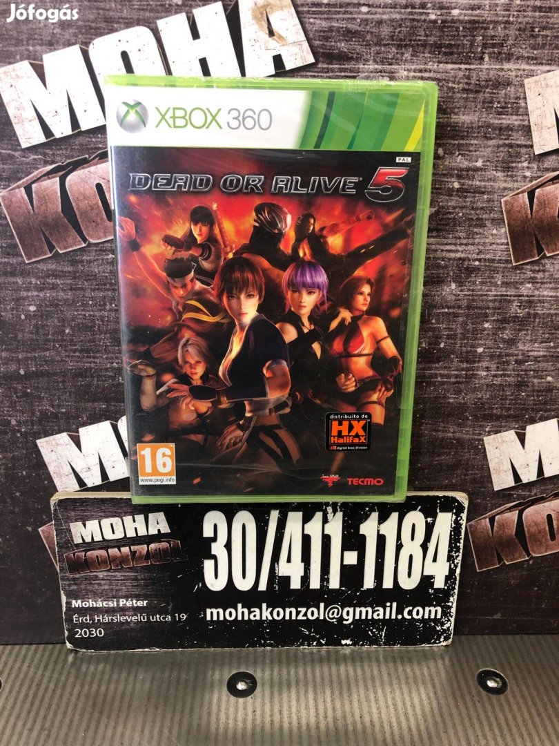 Dead Or Alive 5 Bontatlan,Vadiúj Xbox 360