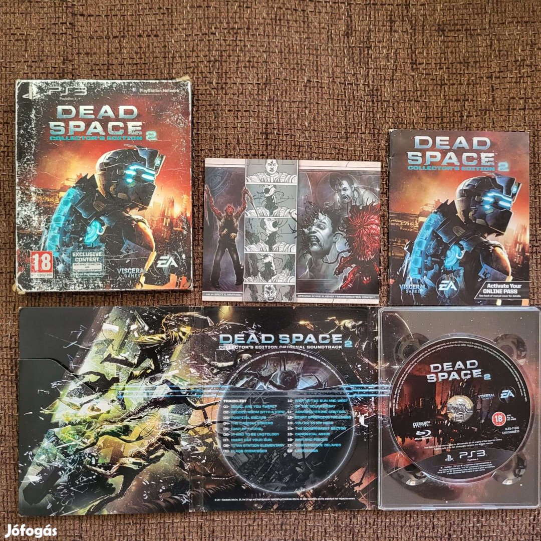 Dead Space 2 CE ps3 játék,eladó,csere is