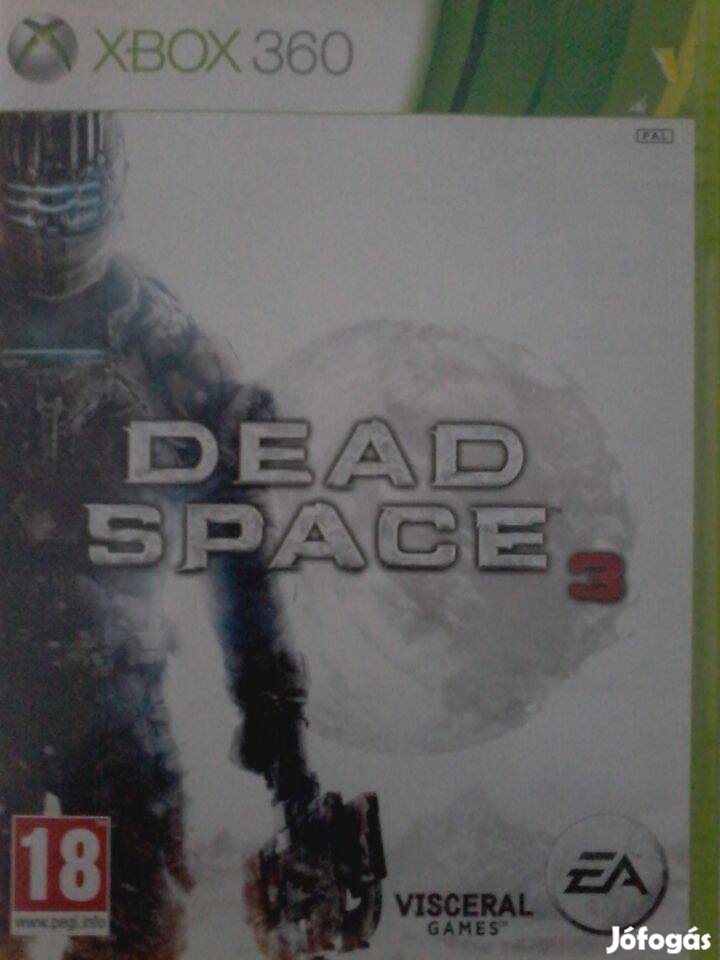 Dead Space 3 Xbox 360 játék eladó.(nem postázom)