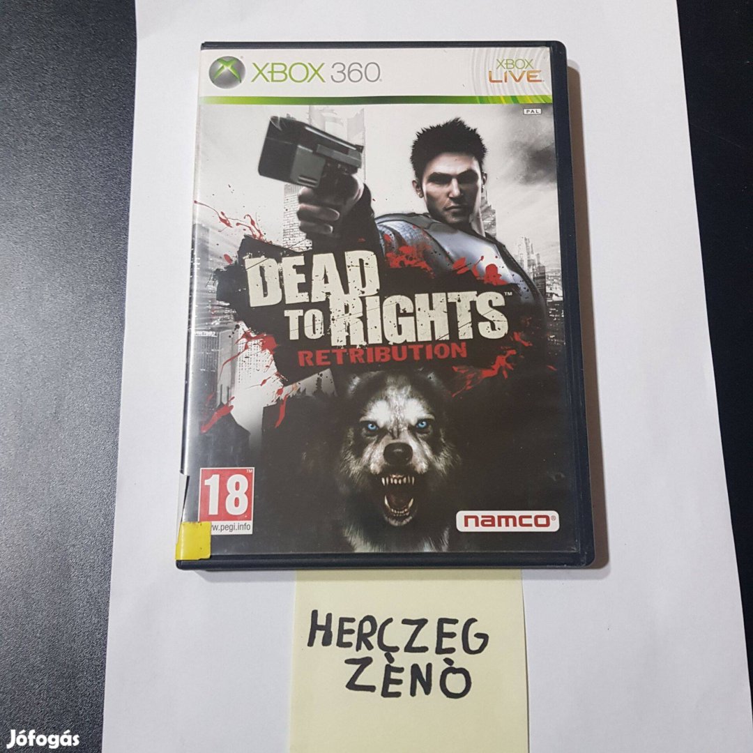 Dead TO Rights Xbox360