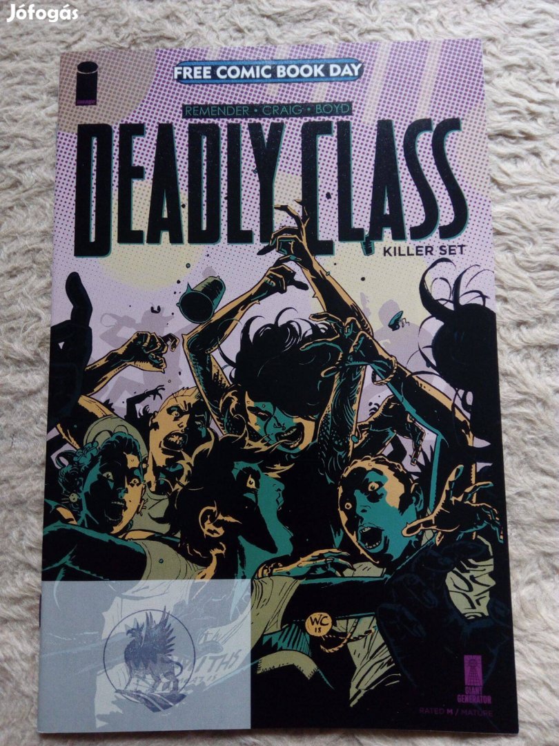 Deadly Class Fcbd Image képregény eladó!