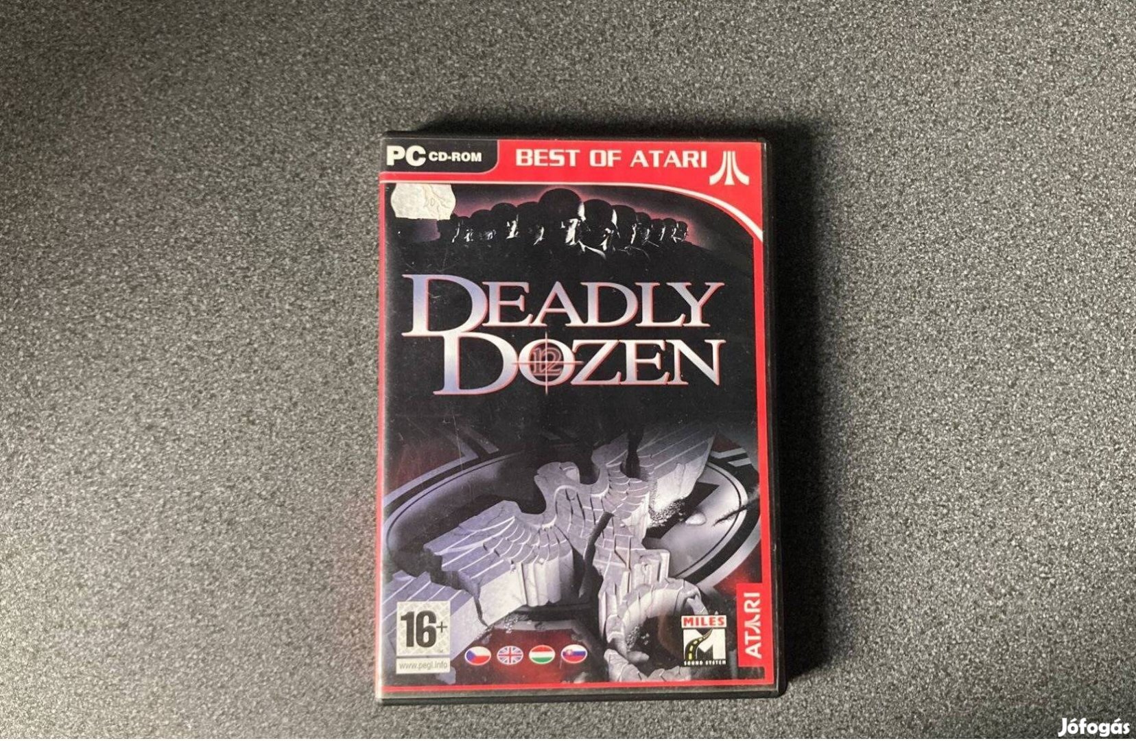 Deadly Dozen számítógépes játék PC CD-ROM video játék game