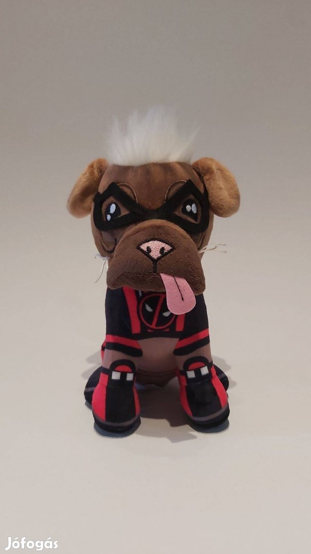 Deadpool Dogpool plüss Új számlával rajongóknak készleten 25 cm