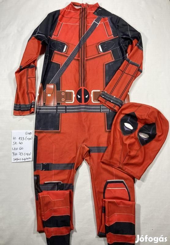 Deadpool jelmez G489