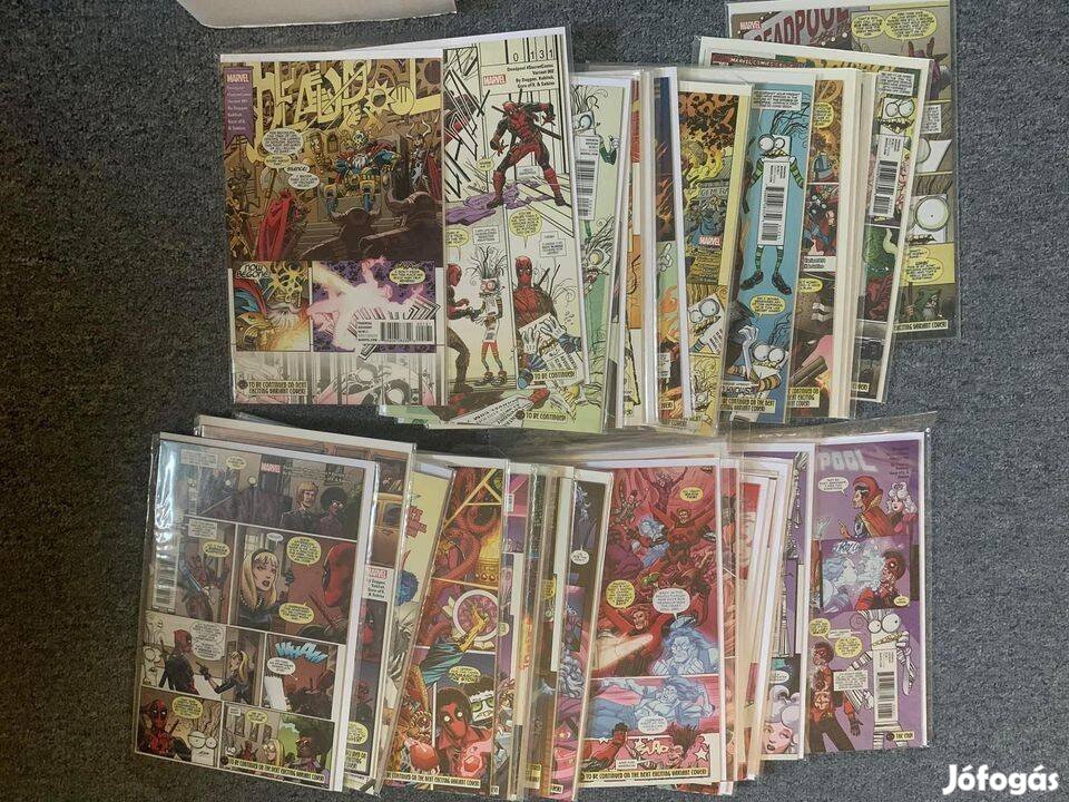 Deadpool secret comic variants képregény 40db