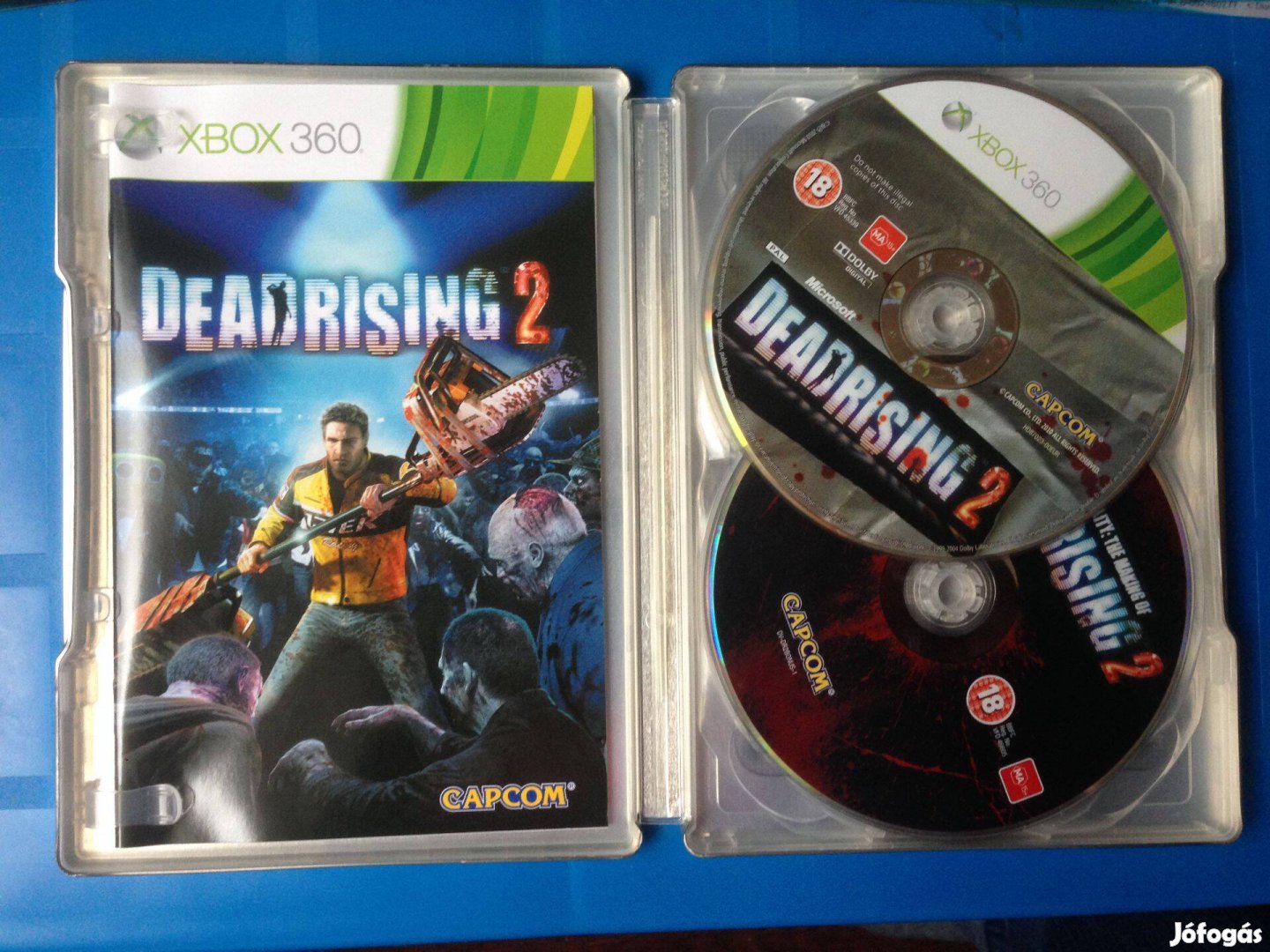 Deadrising 2 (fémtokos) eredeti xbox360 játék eladó-csere