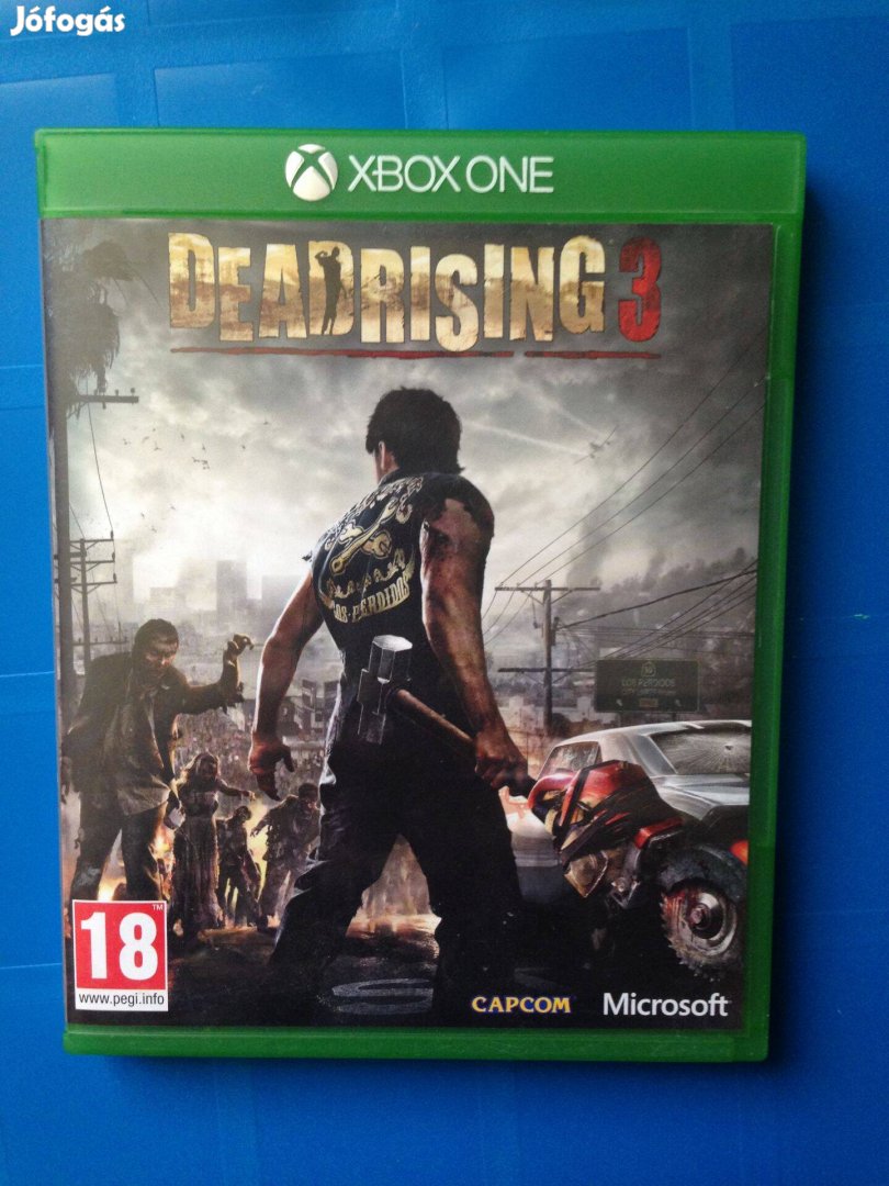 Deadrising 3 xbox one-series x játék,eladó-csere"