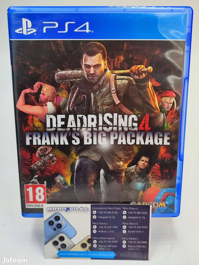 Deadrising 4 Frank's Big Package PS4 Garanciával #konzl1265