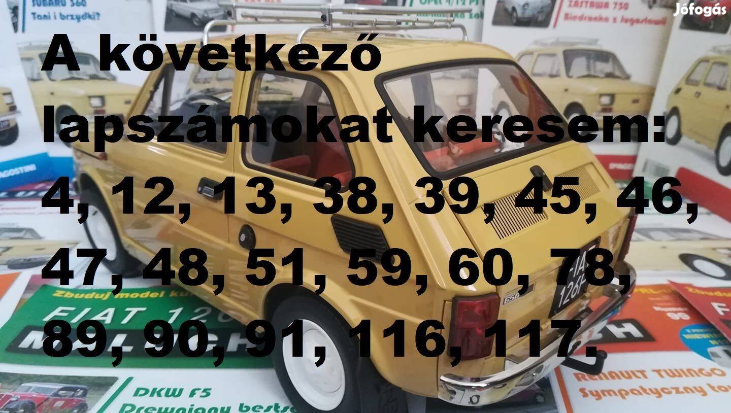 Deagostin Polski Fiat 126p. lapszámokat keresek