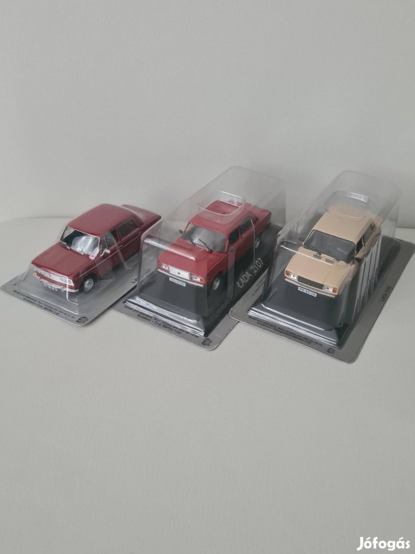 Deagostini 1:43 Lada modell autók 1/43 modellek