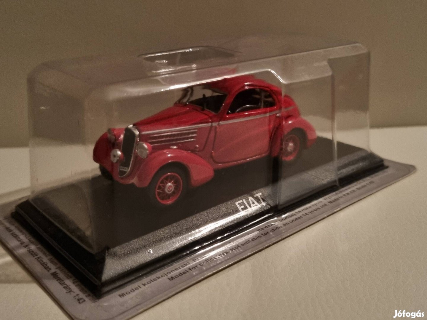 Deagostini 1:43 új bontatlan 1/43 ritka modell autó Fiat Topolino