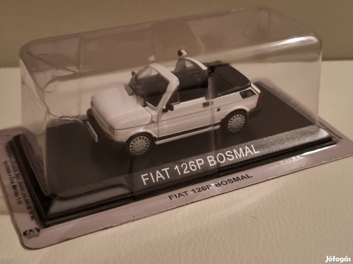 Deagostini 1:43 új bontatlan modell 1/43 Fiat 126P Bosmal Cabrio