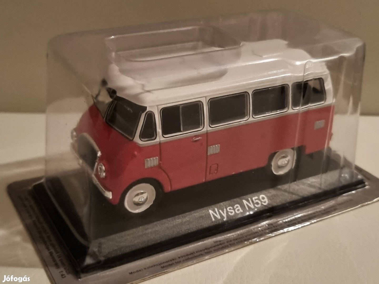 Deagostini 1:43 új bontatlan modell 1/43 Nysa N59 mikro busz