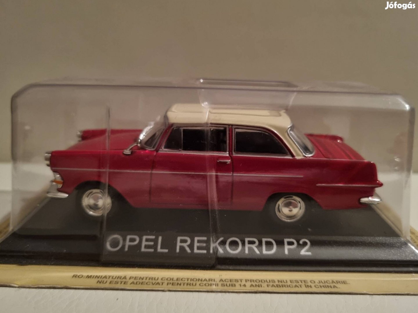 Deagostini 1:43 új bontatlan modell 1/43 Opel Rekord P2