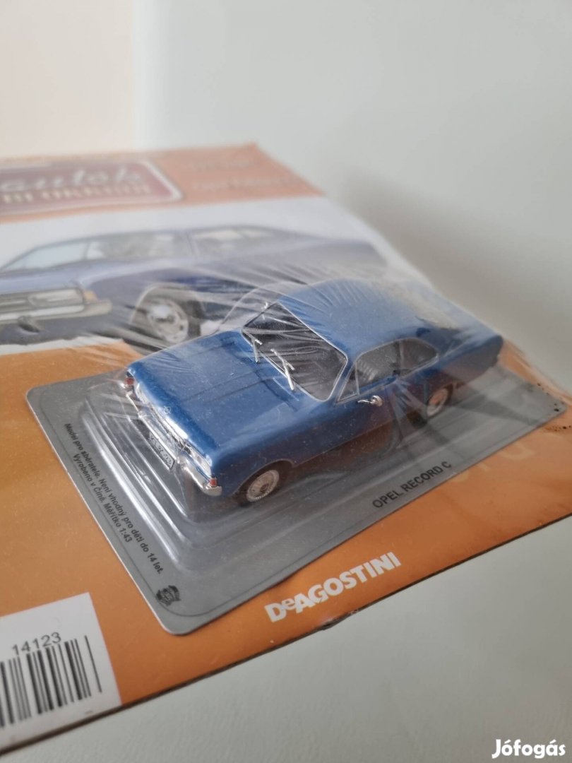 Deagostini 1:43 új bontatlan modell 1/43 Opel Rekrod Coupe