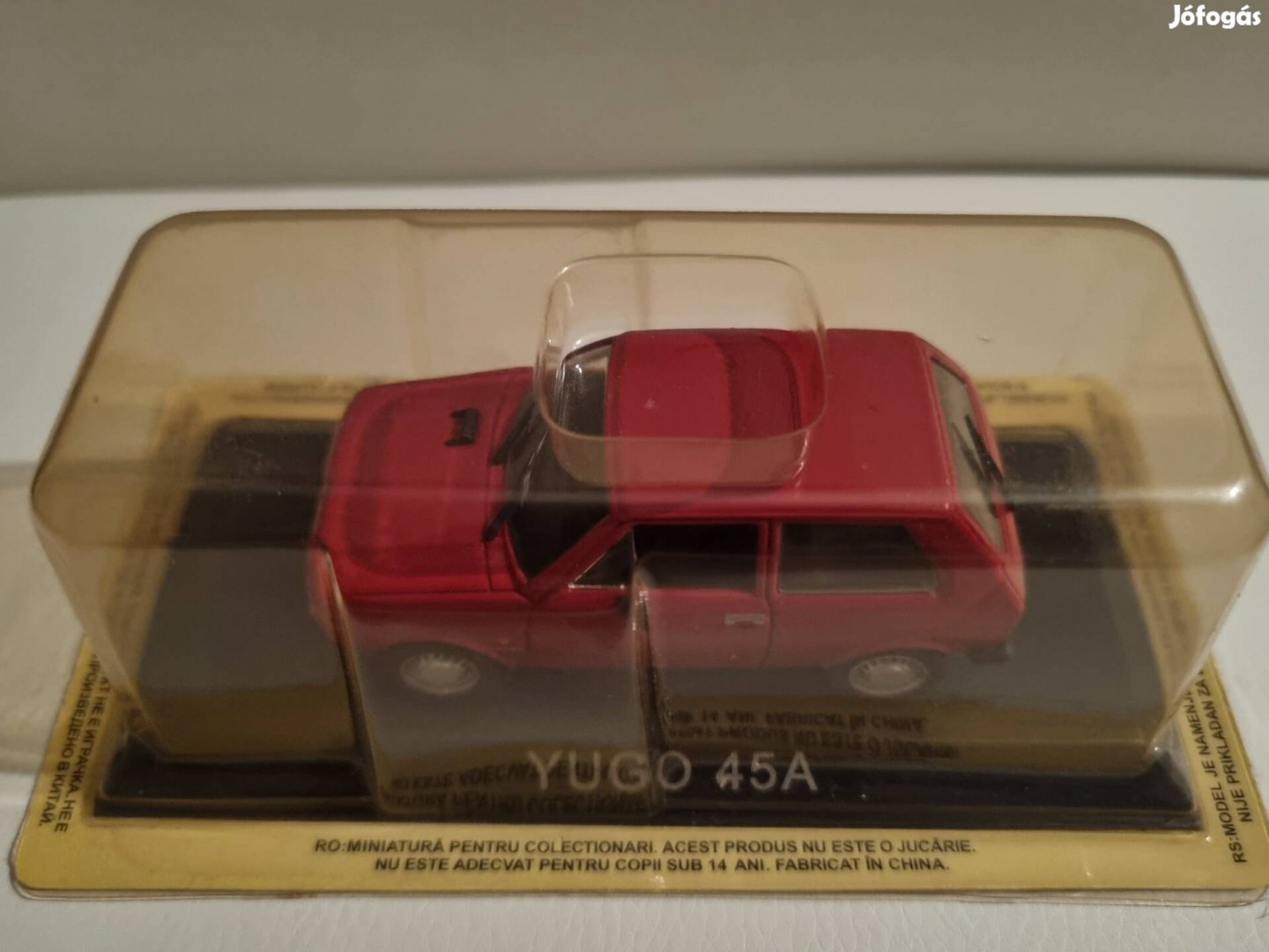 Deagostini 1:43 új bontatlan modell 1/43 Yugo 45A