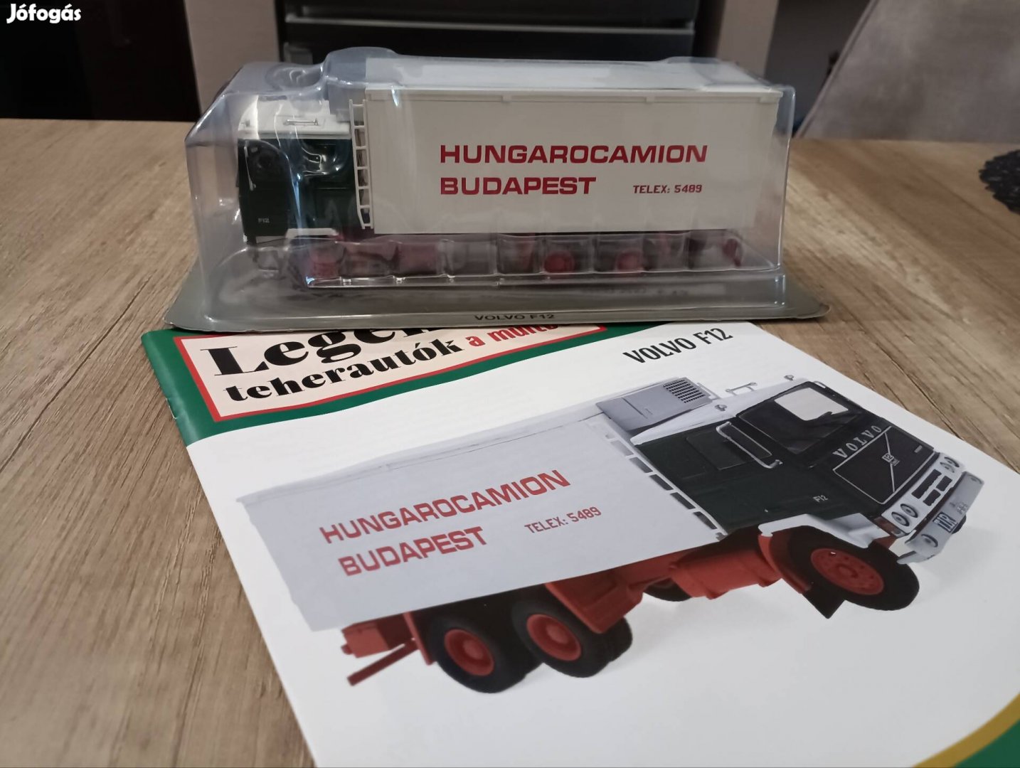 Deagostini Legendás teherautók Volvo F12 Hungarocamion 1/43