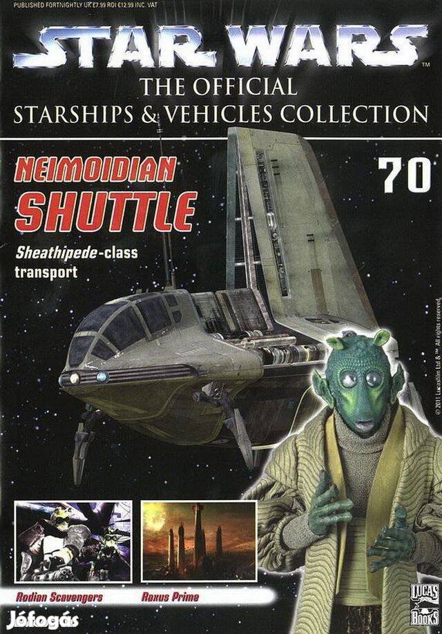 Deagostini Star Wars 70 - Neimoidian Shuttle magazin, újság