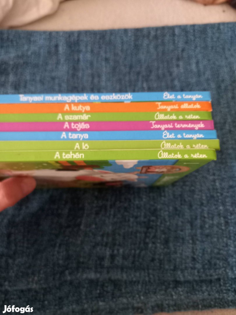 Deagostini élet a farmon könyvek 7 darab