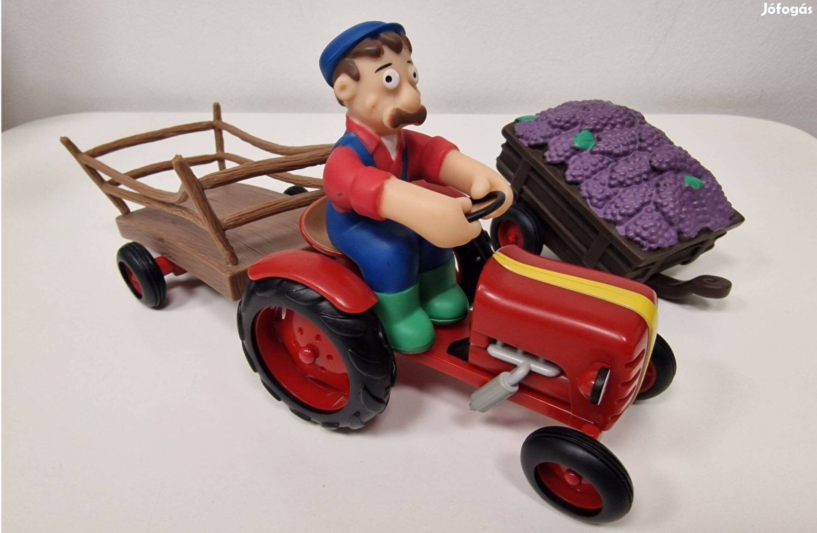 Deagostini gazda a traktorjával és 2 utánfutóval eladó