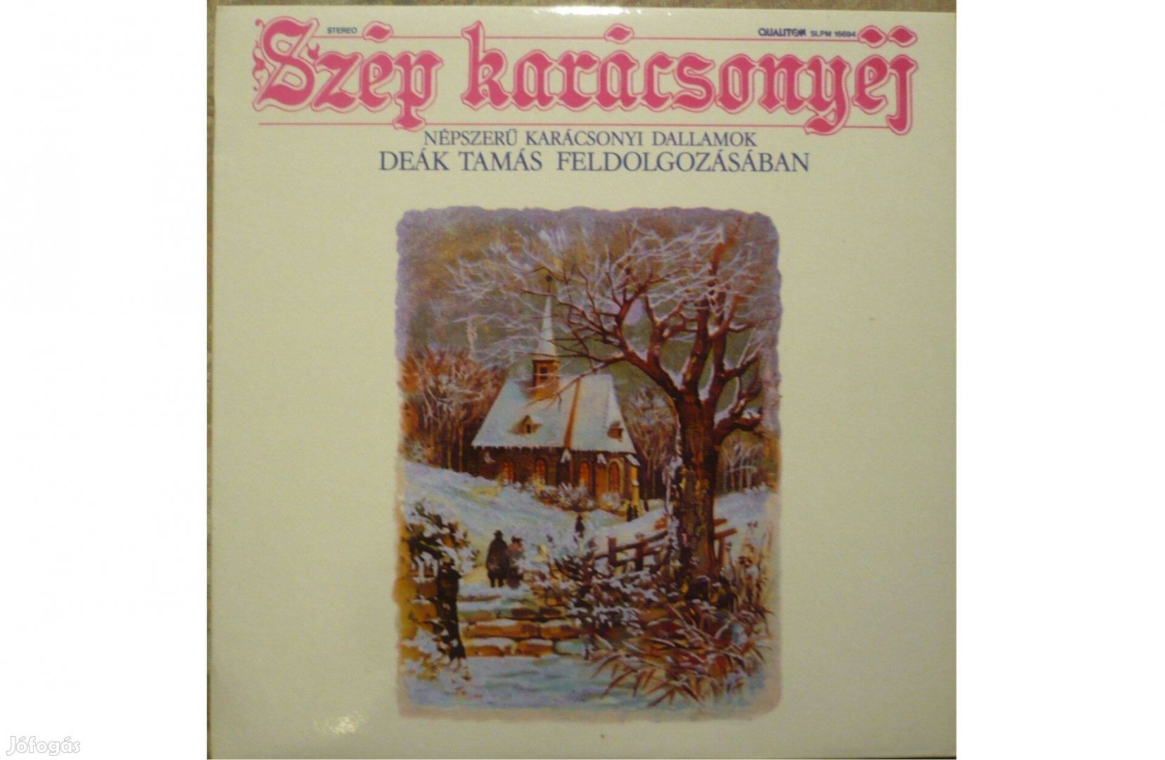 Deák Tamás - Szép Karácsonyéj, vinyl, LP, G