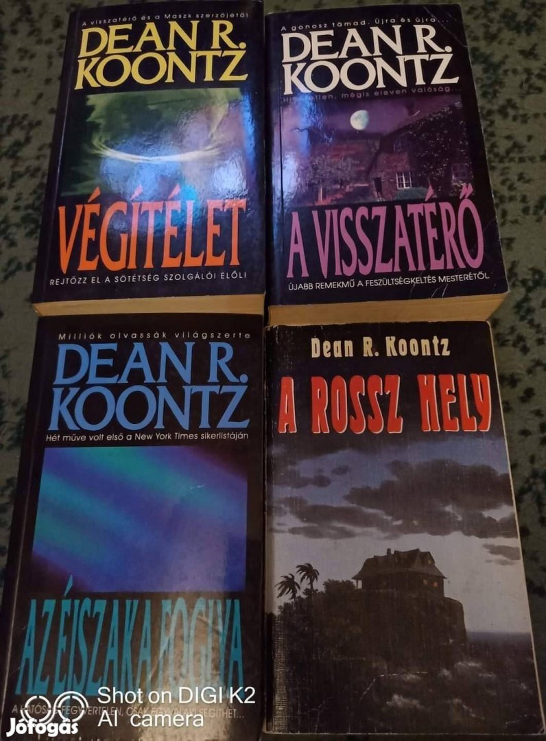 Dean R Koontz könyvek 