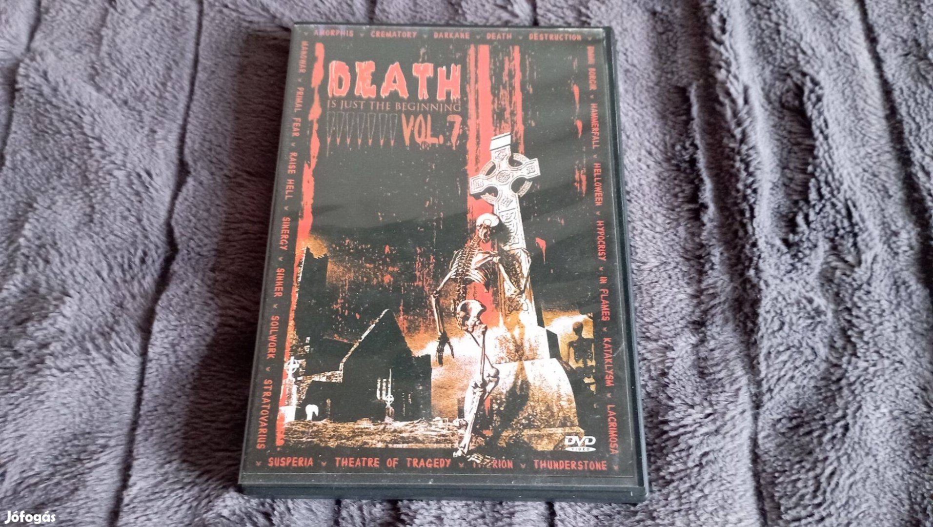 Death is Just the beginning vol.7. Metal válogatás DVD,ritka!