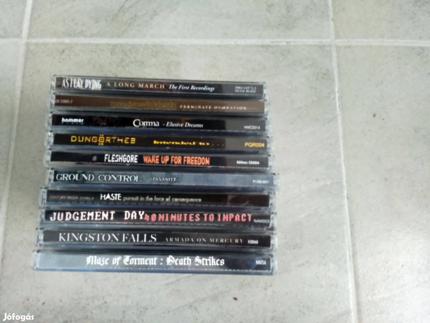 Death metal, thrash, metalcore CD csomag 3