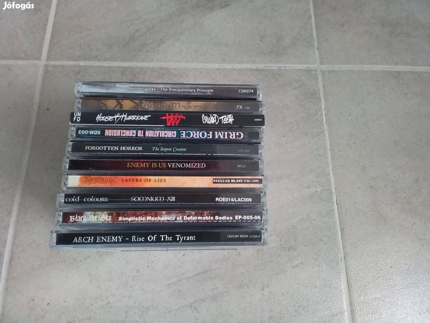 Death metal, thrash, metalcore CD csomag 4