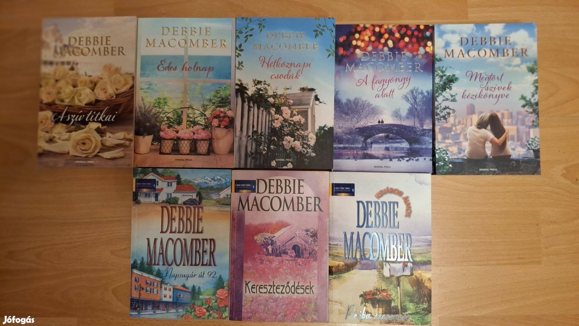 Debbie Macomber könyvek 8 db